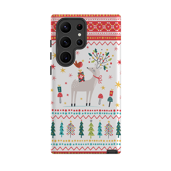 Samsung Tough Case - Deer and Robin By Ali Brookes