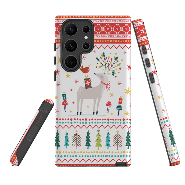 Samsung Tough Case - Deer and Robin By Ali Brookes
