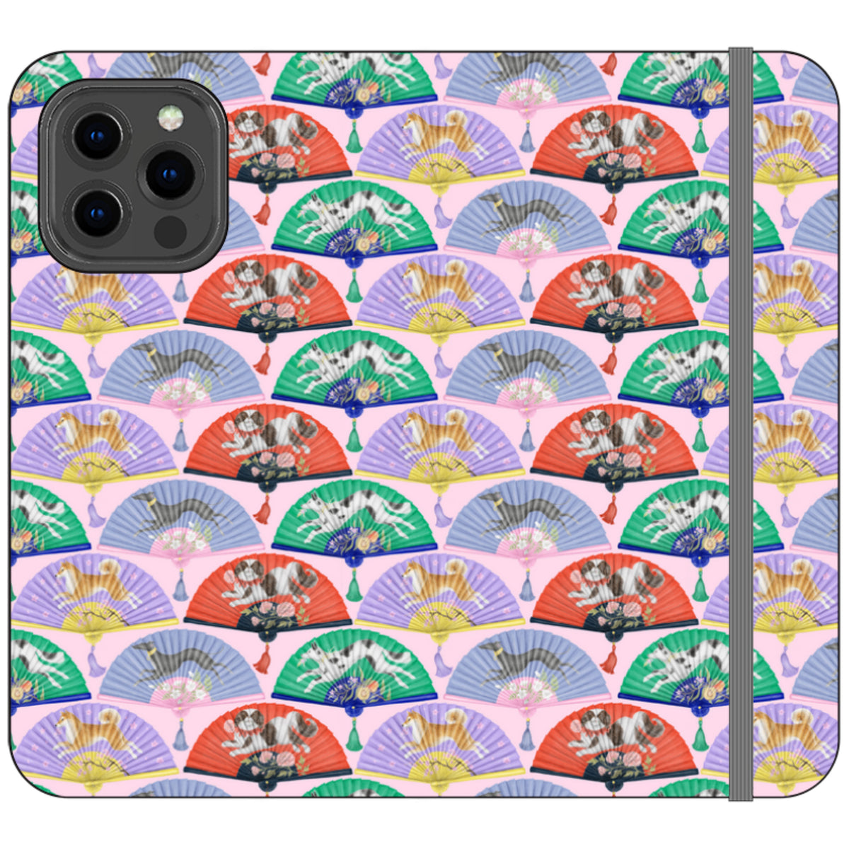 Dog Fan Wallet Case By Catherine Rowe