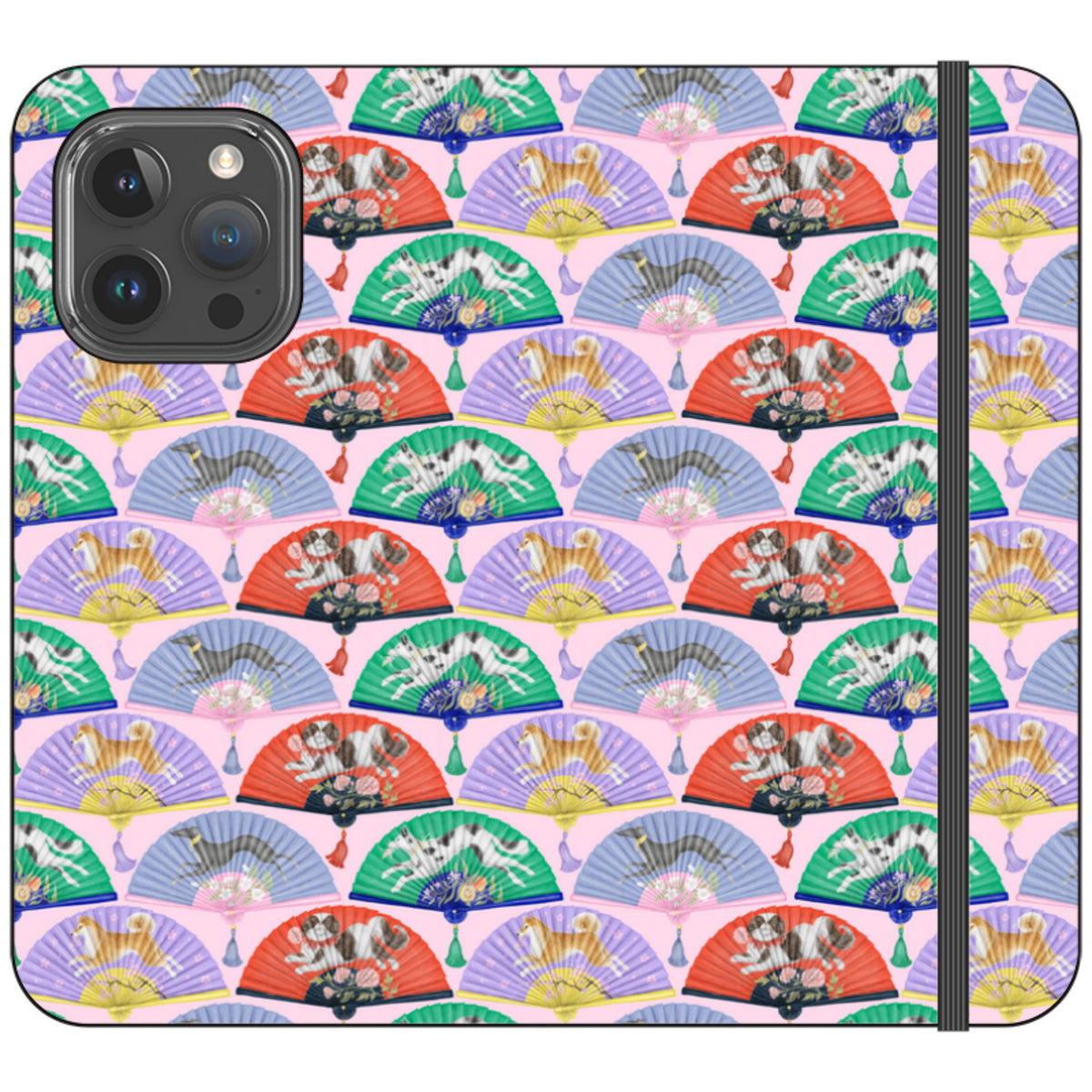 Dog Fan Wallet Case By Catherine Rowe