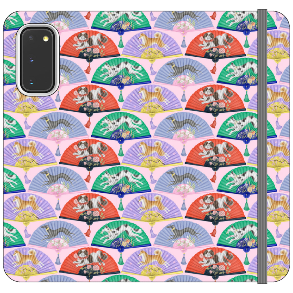 Dog Fan Wallet Case By Catherine Rowe