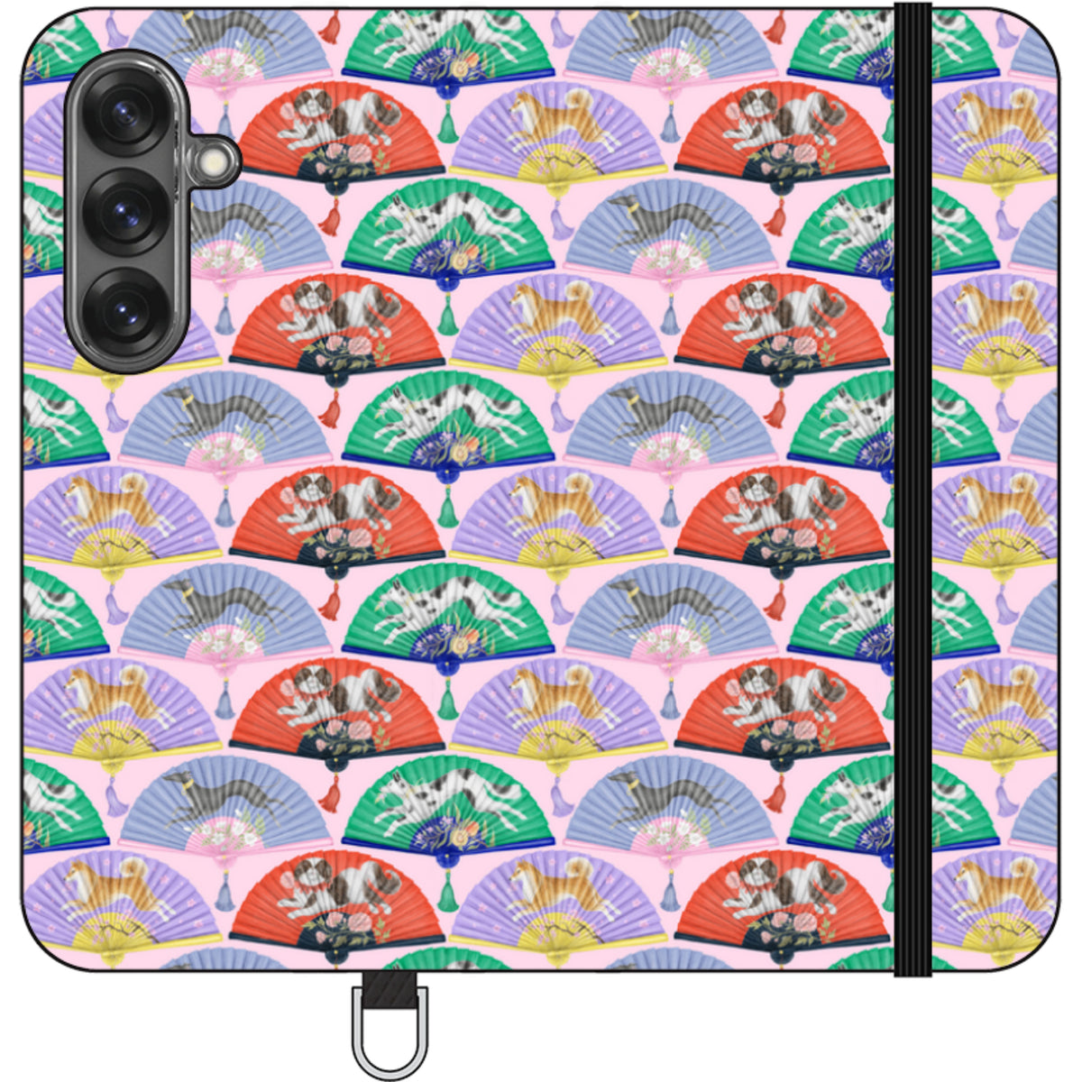 Dog Fan Wallet Case By Catherine Rowe