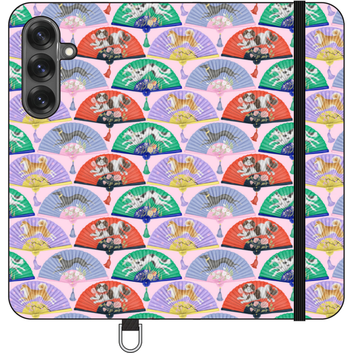 Dog Fan Wallet Case By Catherine Rowe