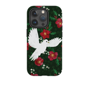 iPhone Tough Case - Dove and Floral By Abby Jacobs