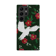 Samsung Tough Case - Dove and Floral By Abby Jacobs