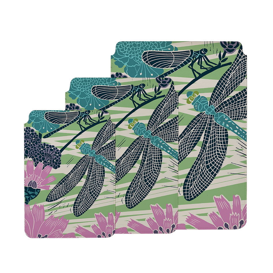 Dragonflies By Kate Heiss Laptop, Kindle & iPad Sleeve