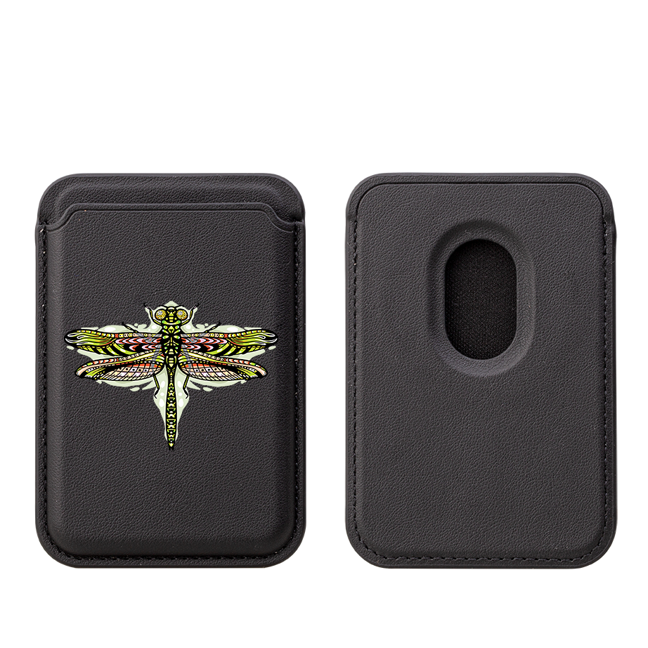Drangonfly MagSafe Wallet- Black