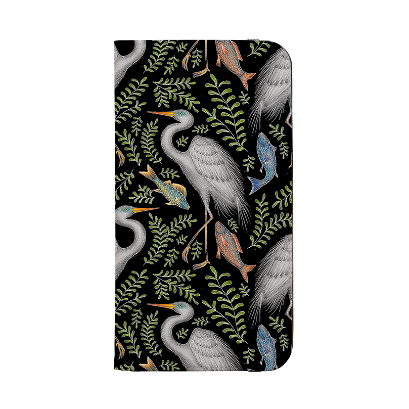 Egret Pattern By Catherine Rowe Wallet case