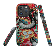 iPhone MagSafe Tough Case - Eight Geese A Laying By Emma Frances Grant