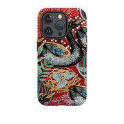 iPhone Tough Case - Eight Geese A Laying By Emma Frances Grant