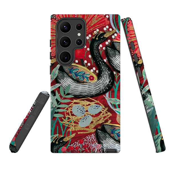 Samsung Tough Case - Eight Geese A Laying By Emma Frances Grant