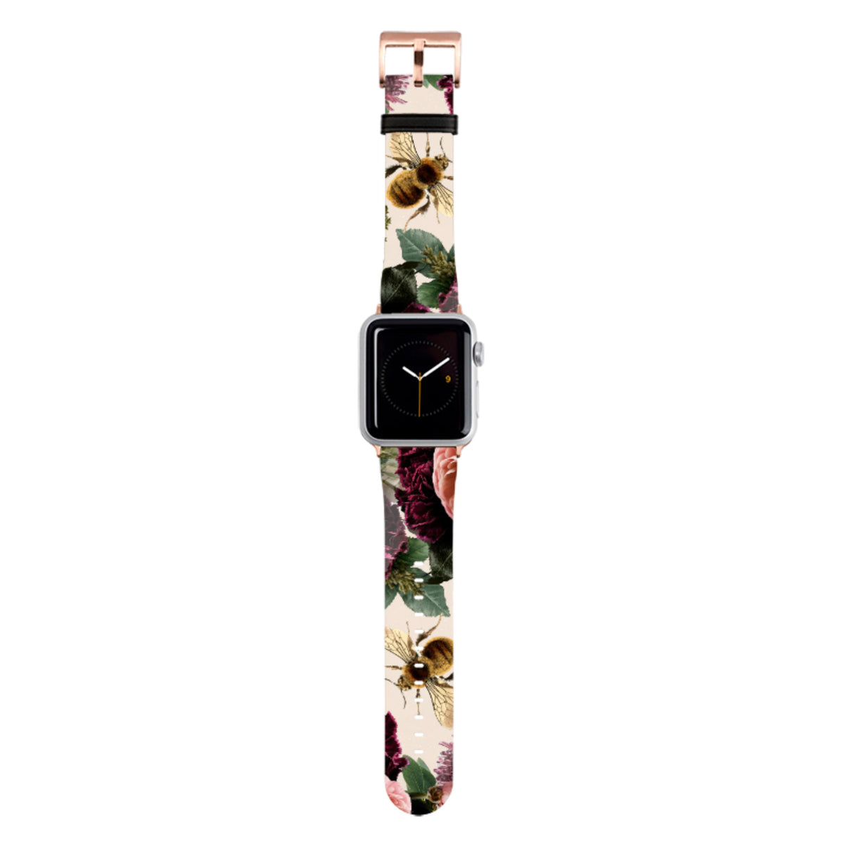 Entice Dark Apple Watch Strap