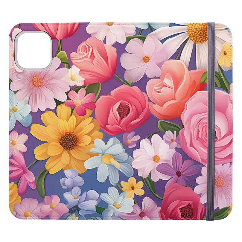 Esher Floral IV Wallet Case