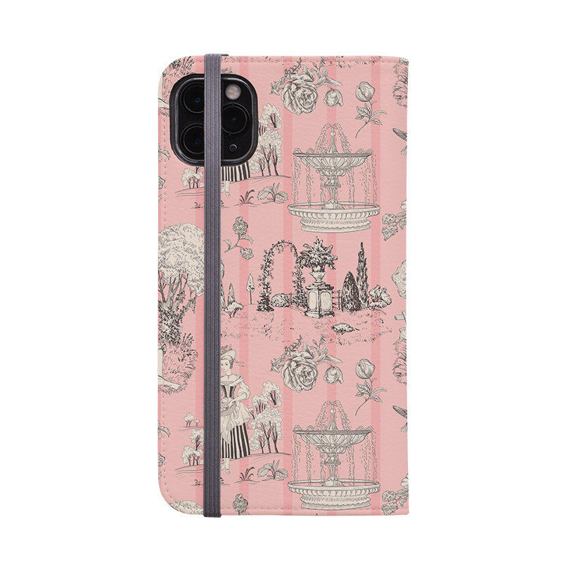 Essence De Jouy Pink Wallet Case