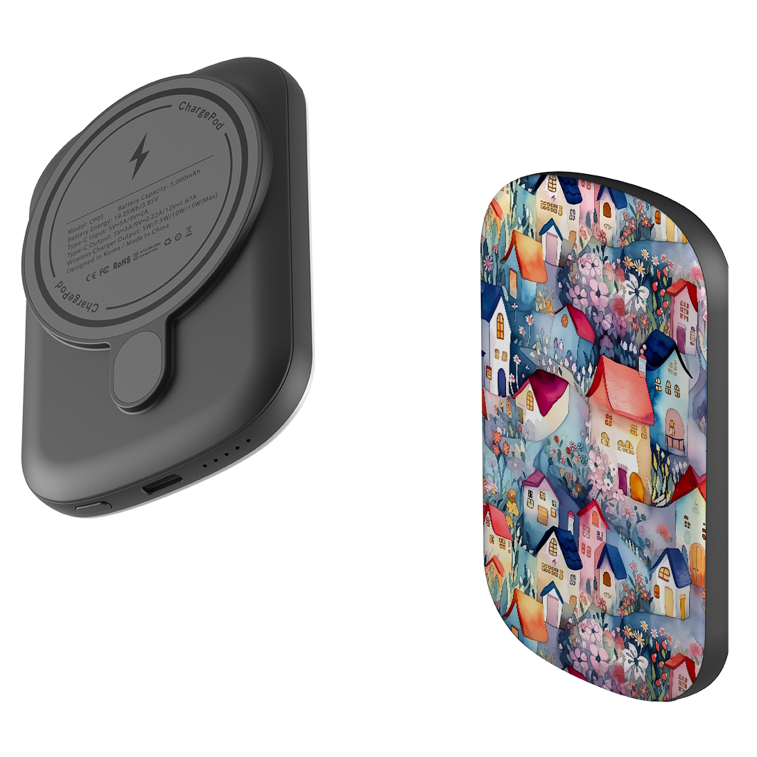 MagSafe Power Bank - Fairy Houses II