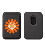 Fan Mandala MagSafe Wallet- Black