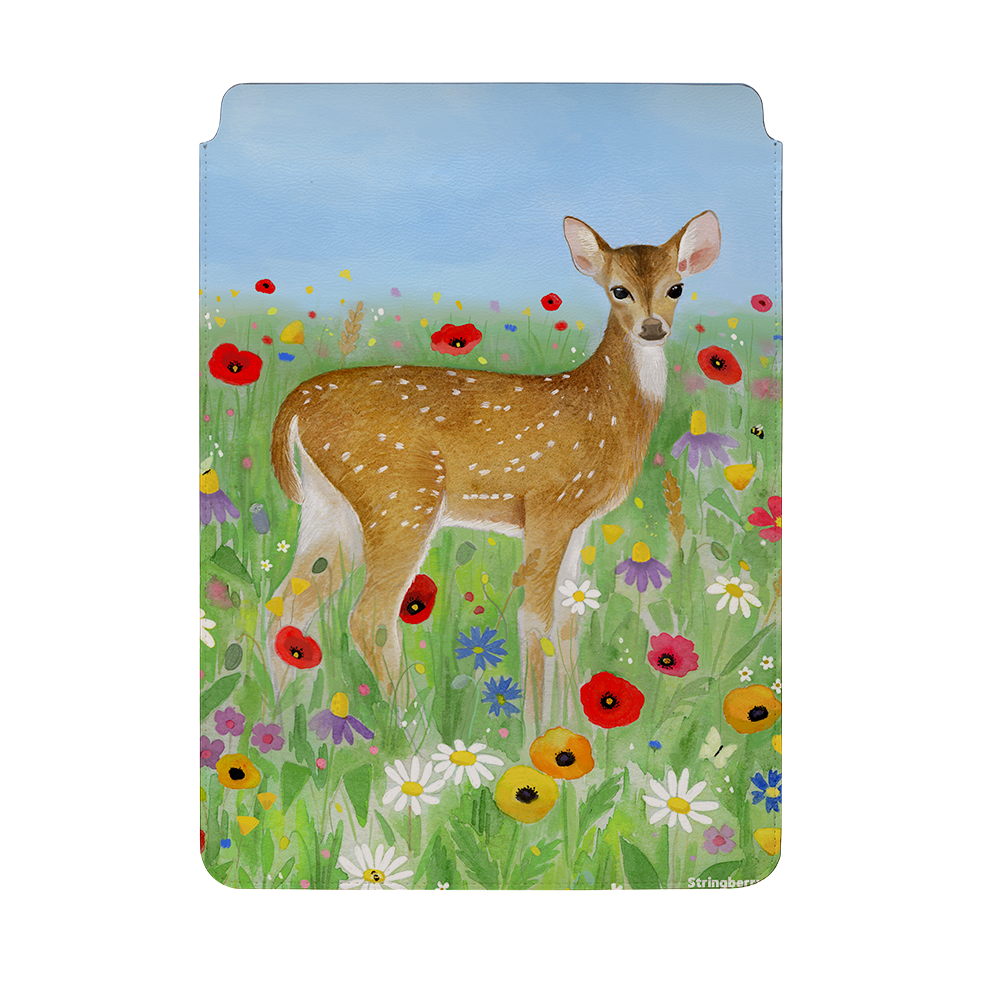Fawn By Bex Parkin Laptop, Kindle & iPad Sleeve