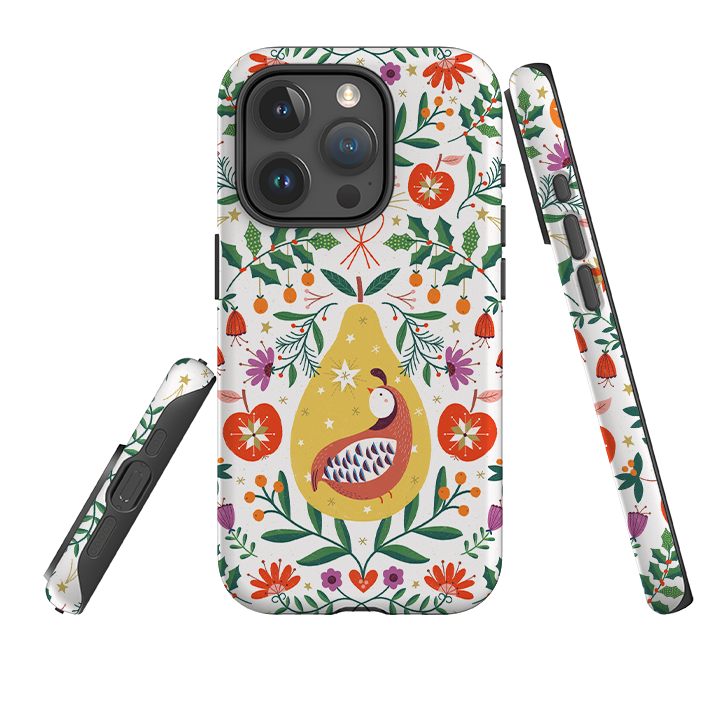 iPhone Tough Case - Festive Fruits By Ali Brookes
