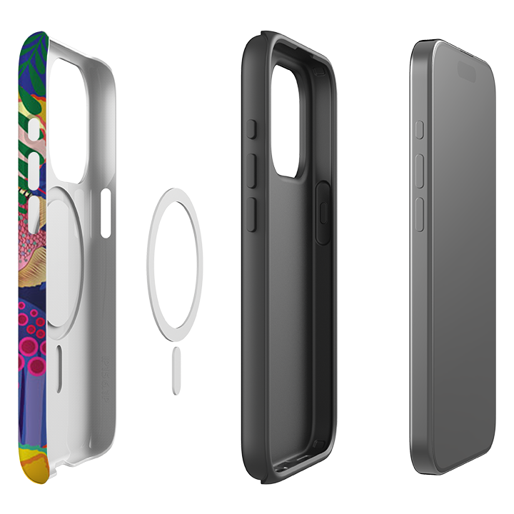 iPhone MagSafe Tough Case -  Fish By Mia Underwood