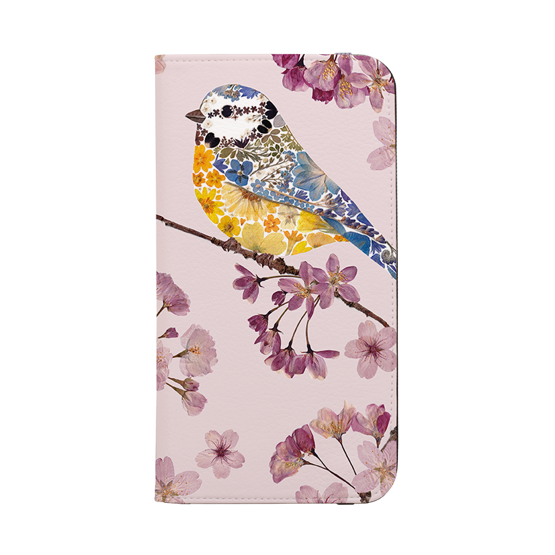 Floral Birds 1 Wallet Case By Helen Ahpornsiri