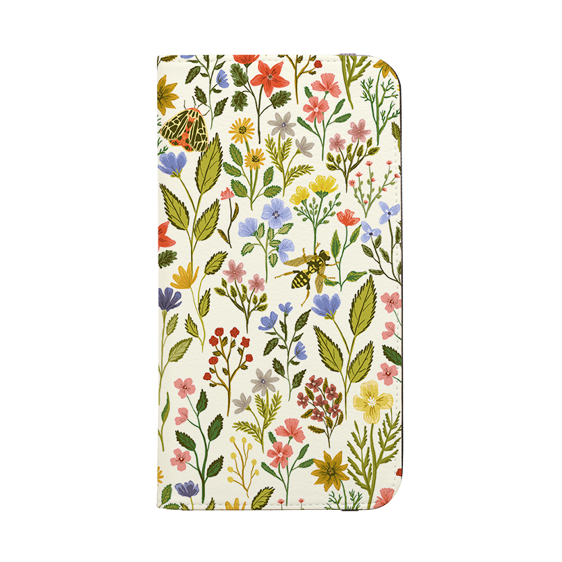 Floral II Wallet Case By Abby Jacobs