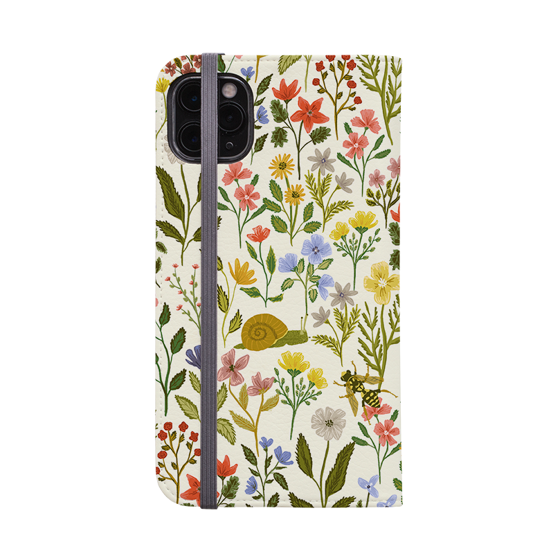 Floral II Wallet Case By Abby Jacobs