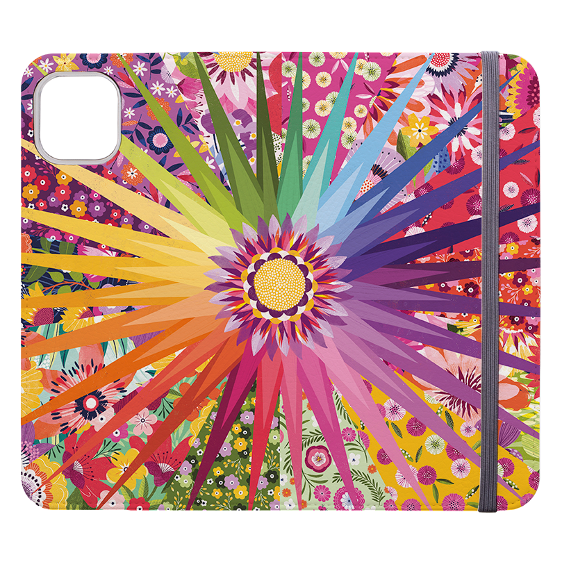 Florales Sunshine Portemonnaie-Etui von Ali Brookes