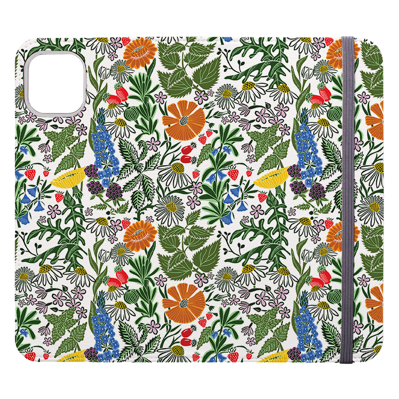 Floral Wallet Case By Kate Heiss