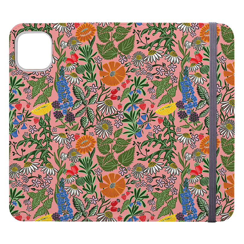 Floral Wallet II Hülle von Kate Heiss