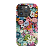 iPhone Case - Floral Buttons