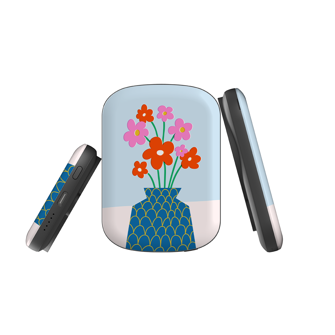 MagSafe Power Bank - Floral Vase II