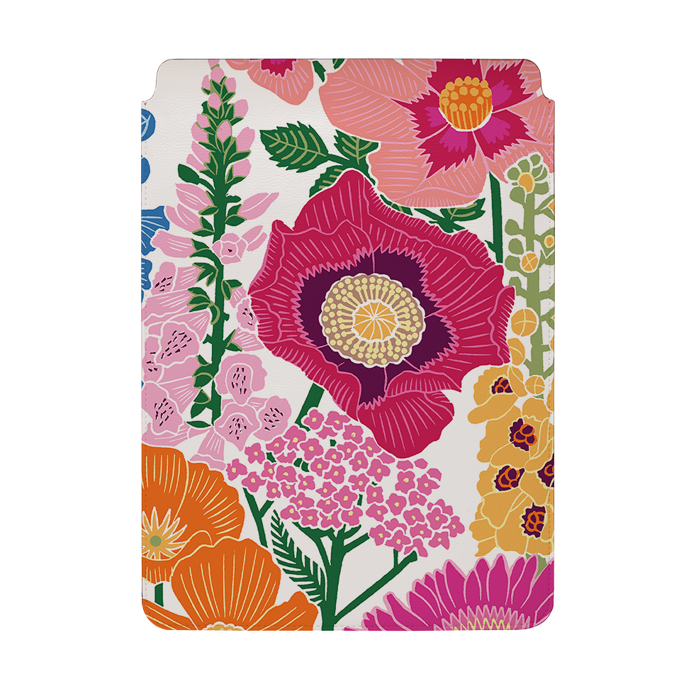 Flower Garden By Kate Heiss Laptop, Kindle & iPad Sleeve