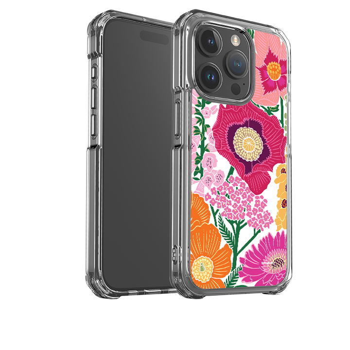 iPhone 15 Clear Case - Flower Garden By Kate Heiss