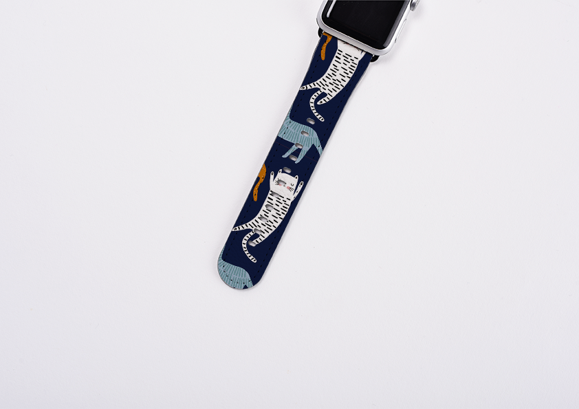 Fly Cats Apple Watch Strap