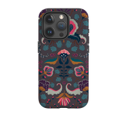 iPhone Tough Case - Folk Floral II By Katherine Quinn