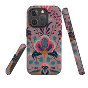 iPhone MagSafe Tough Case - Folk Floral III By Katherine Quinn