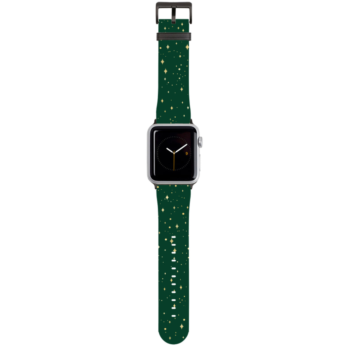 Forest Green Cosmos Apple Watch Strap