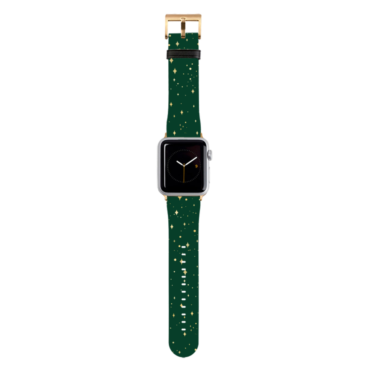 Forest Green Cosmos Apple Watch Strap