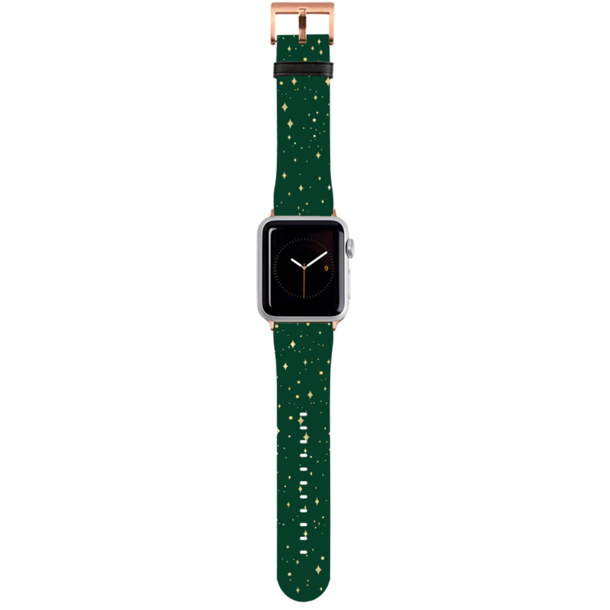 Forest Green Cosmos Apple Watch Strap