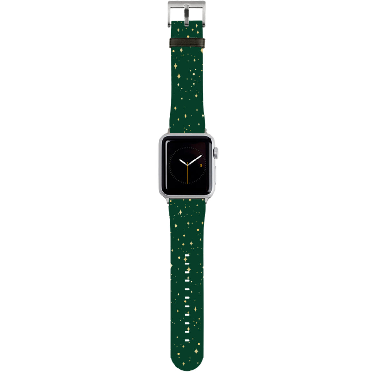 Forest Green Cosmos Apple Watch Strap