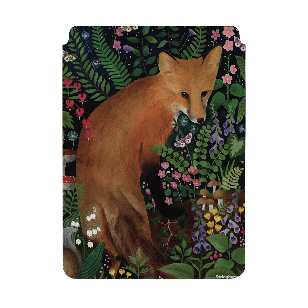 Fox At Night By Bex Parkin Laptop, Kindle & iPad Sleeve
