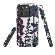 iPhone MagSafe Tough Case -  Foxgloves By Kate Heiss