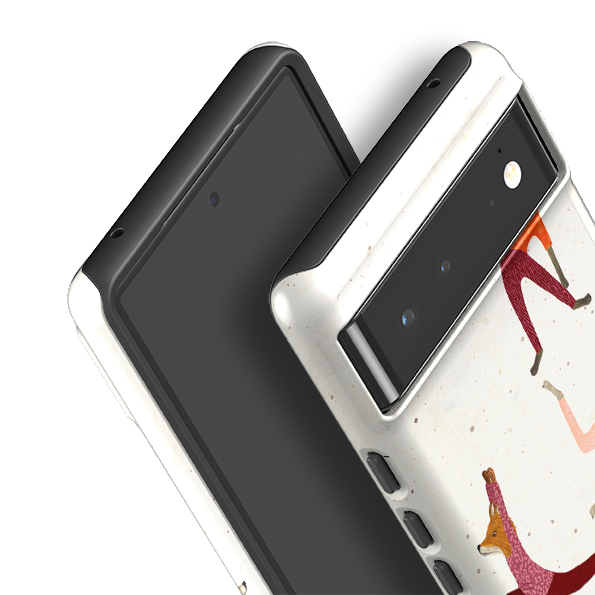 Google Tough Case -  Fox Yoga By Katherine Quinn