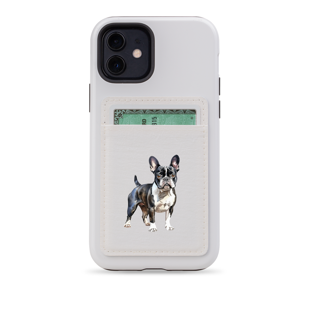 Frenchton MagSafe Wallet- White