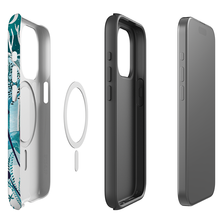 iPhone MagSafe Tough Case - Frosted Branches By Emma Frances Grant