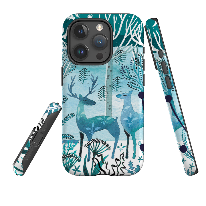 iPhone Tough Case - Frosted Branches By Emma Frances Grant