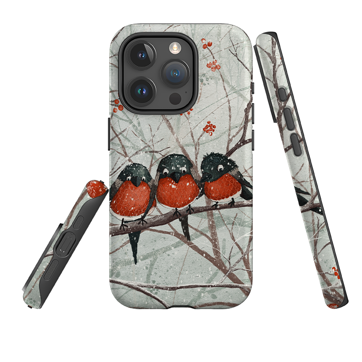 iPhone Tough Case - Frosted Branches By Maja Lindberg
