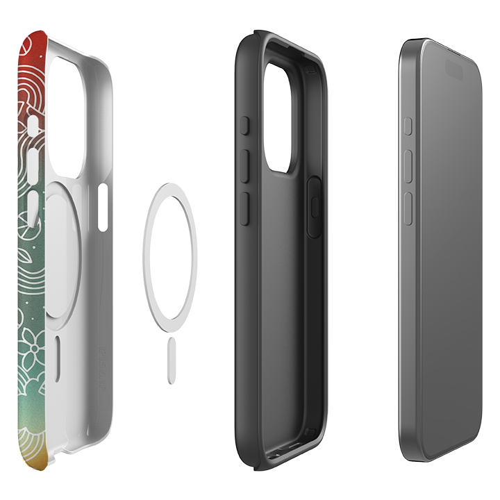 iPhone MagSafe Tough Case - Galaxy Mandala