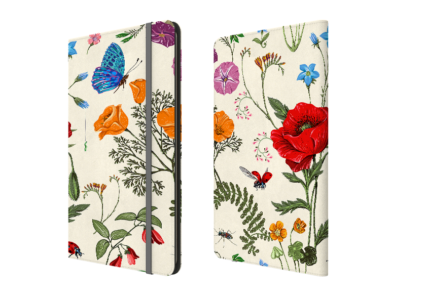 Garden Delight Folio Notebook
