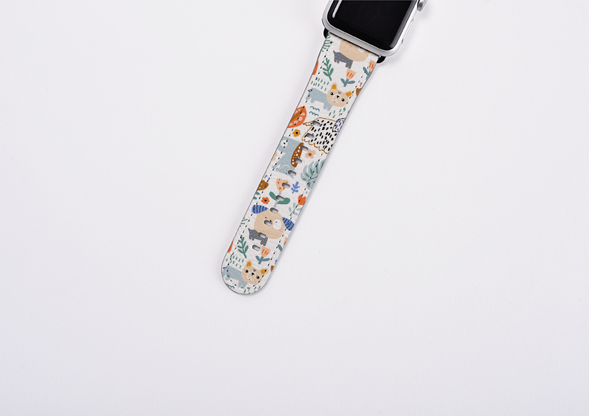 Garden Dogs Apple Watch Strap